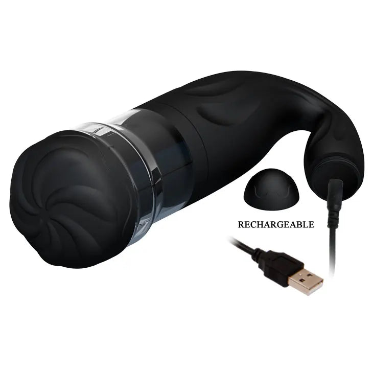 New Pretty Love Recharge Male Automatic Masturbator. Rotation & Retractable Vibrator For Men Masturbador Sex Toys Adult Products