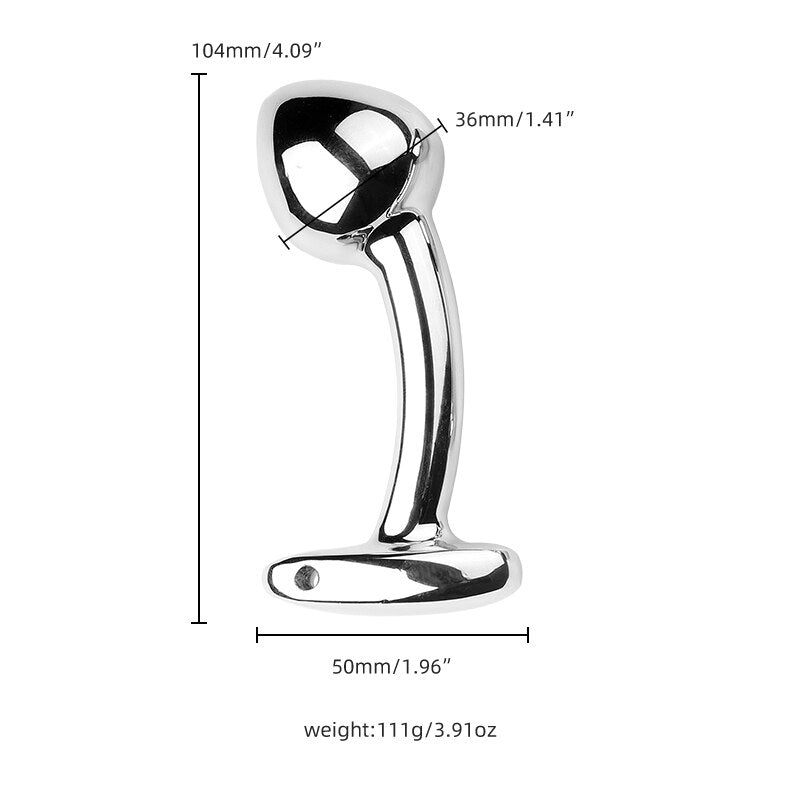 S/M/L Sex Metal Anal Toys Female Adult Sex Products Men and Women Ass Plug Stainless Steel Anal Plug Sex Toys Anal Dildo Toys