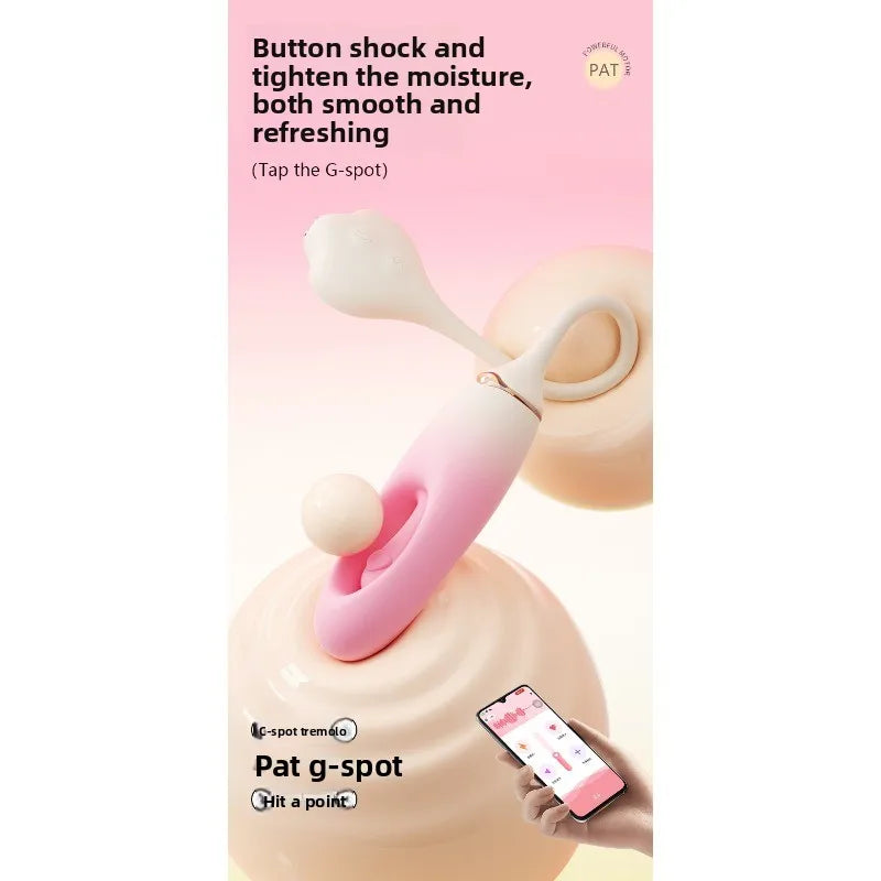 Flapping G Spot Vibrator for Women Clitoris Nipple Stimulator Massager Vibrating Egg Dildo Female Erotic Sex Toys Adult Supplies