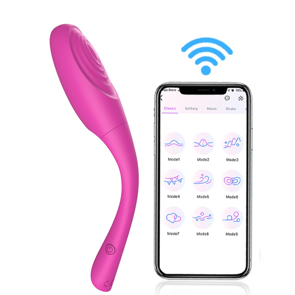 Wireless Bluetooth for Women APP Remote Long Distance Control Dildo G Spot Massage Vibrator Female Magic Vibrating Egg Sex Toy