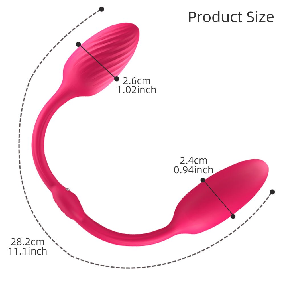 10ความถี่สั่นสะเทือนไข่ Kegel Ball รีโมทคอนโทรล G-Spot กระตุ้นช่องคลอด Anal Plug Butt Plug เร้าอารมณ์เซ็กซ์ทอยสำหรับคู่