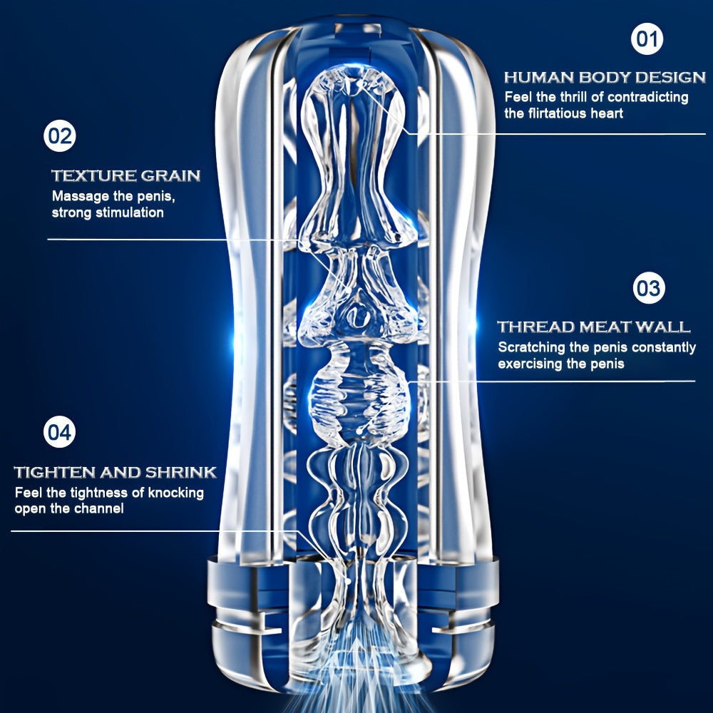 Soft Silicone Male Masturbator. Male Masturbation Cup. Penis Training Massage Cup. Pockets Pussy. Adult Sex Toys For Men. Adult Sexy Accessories