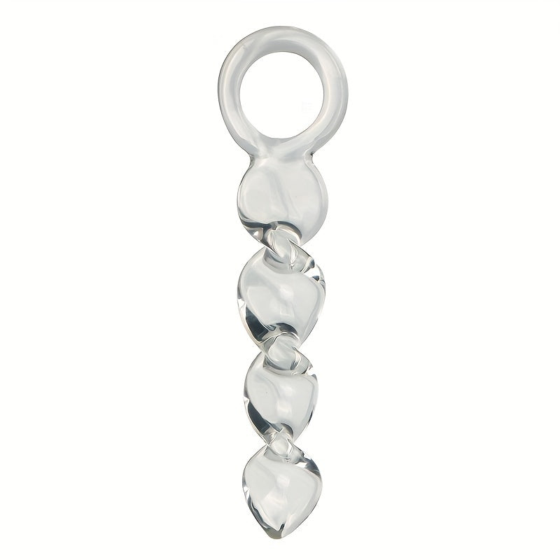Glass Thread Rotation Anal Plug Dildo Crystal Butt Plug Adult Toys Sex Toys Anal Masturbation Prostate Massage for Couples Men