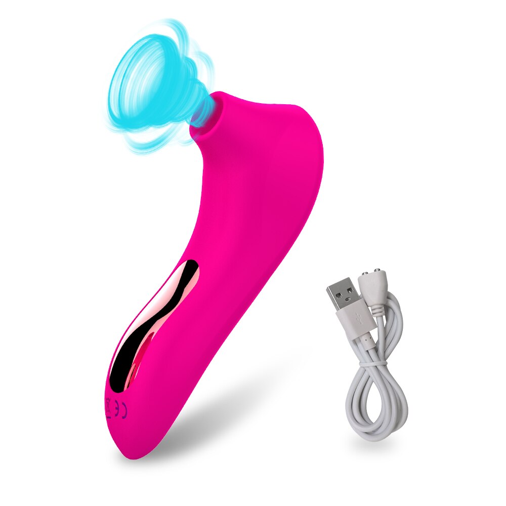 2มอเตอร์ Clit Sucker Vibrator หัวนม Clitoris ที่มีประสิทธิภาพ Stimulator G-Spot Massager Dildo หญิงเซ็กซ์ทอยสินค้าผู้หญิงผู้ใหญ่