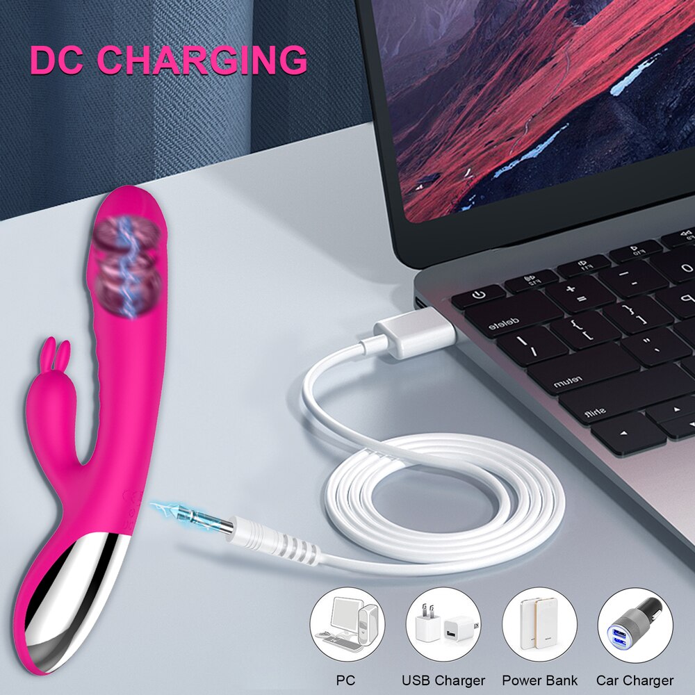 2022 Newest Rabbit Vibrator for Women G-Spot Vagina Massager Female Masturbator Clitoris Stimulator Sex Toy Female for Adults 18