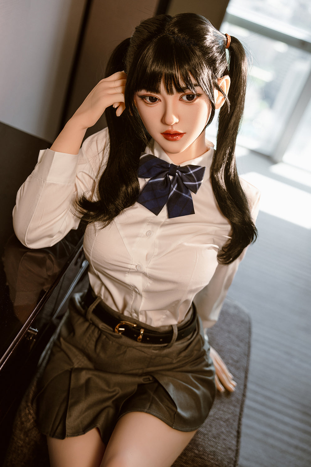 Thailand Stock - Gwen 160cm Silicone Head TPE Body High-quality Realistic Japanese Sex Doll NO.1115