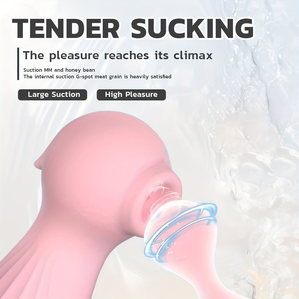Clitoral Suction Vibrator Silicone 10 Frequencies Vibration Vaginal Massager Sex Toys USB Rechargeable