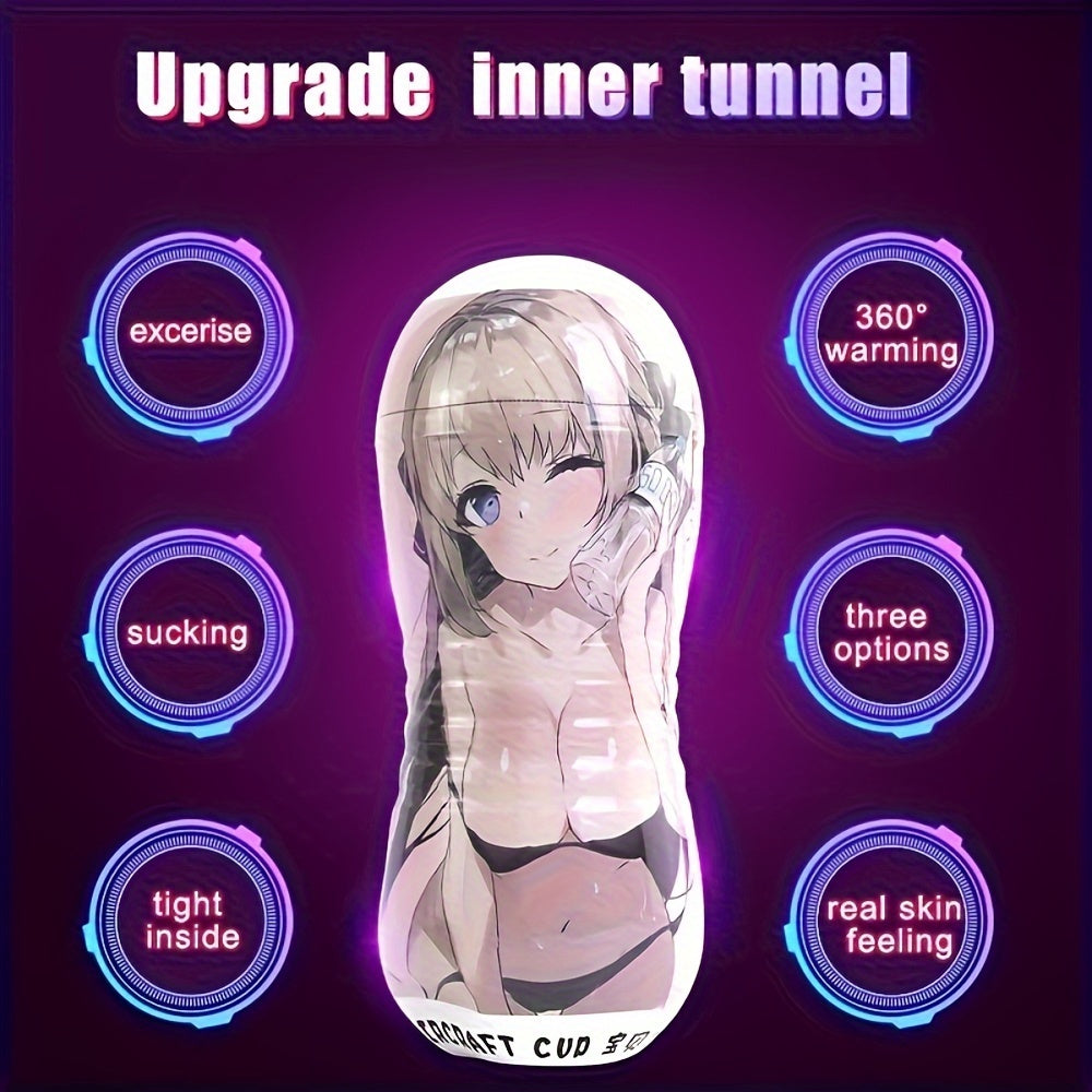 Male Masturbation Cup Men's Sex Toys. Men's Masturbation Oral Intercourse Stroke Sleeve Stimulator. Portable Toys For Penis Stimulation