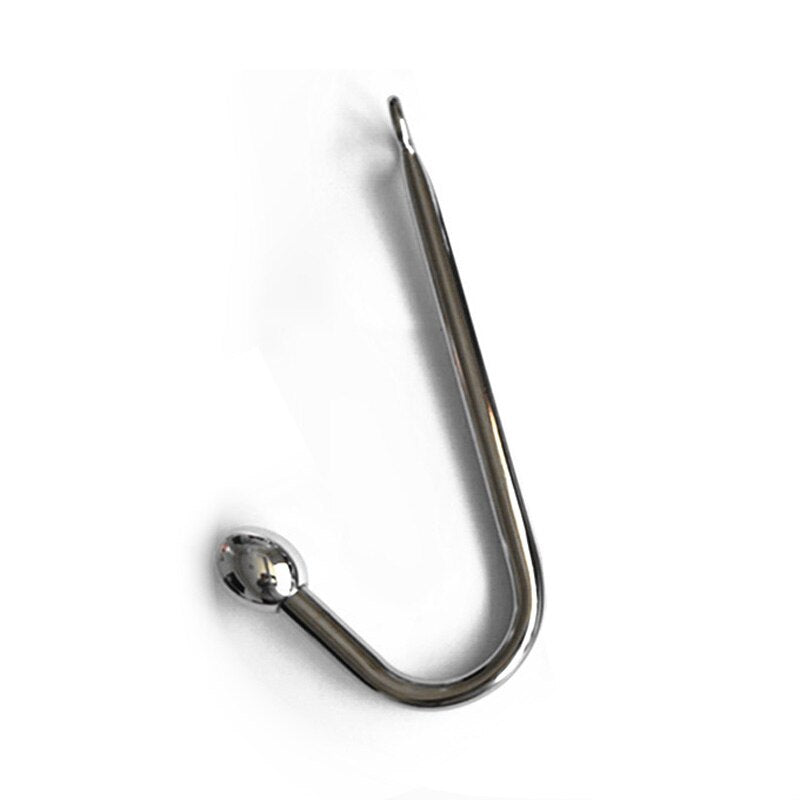 4Size Stainless Steel Anal Balls Dilator Anal Hook Buttplugs Anus Stretcher Butt Plug Prostate Adult Game Sex Toys for Men Woman