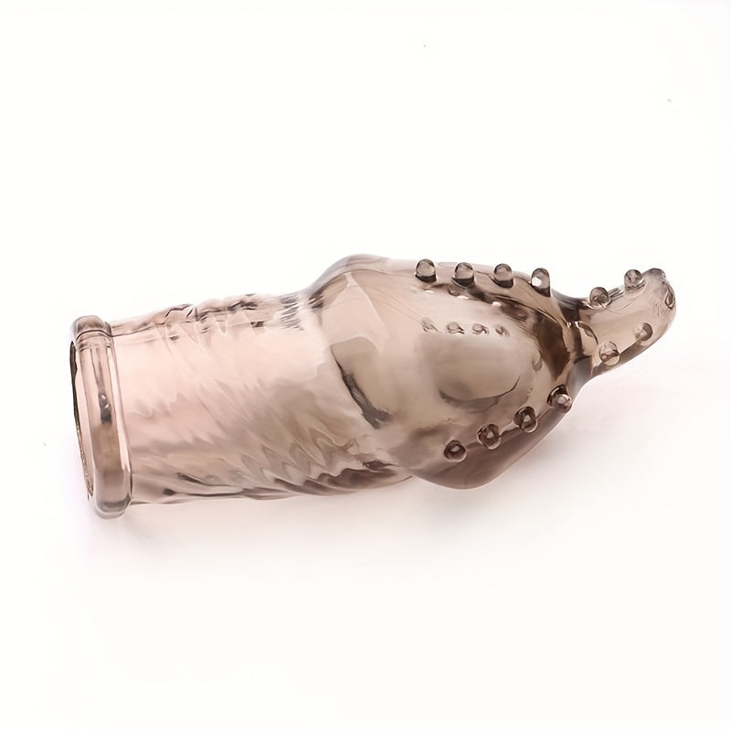 TPE Glan Cover Penis Sleeve Delay Ejaculation G-spot Stimulation adult Sex Toys For Men And Women