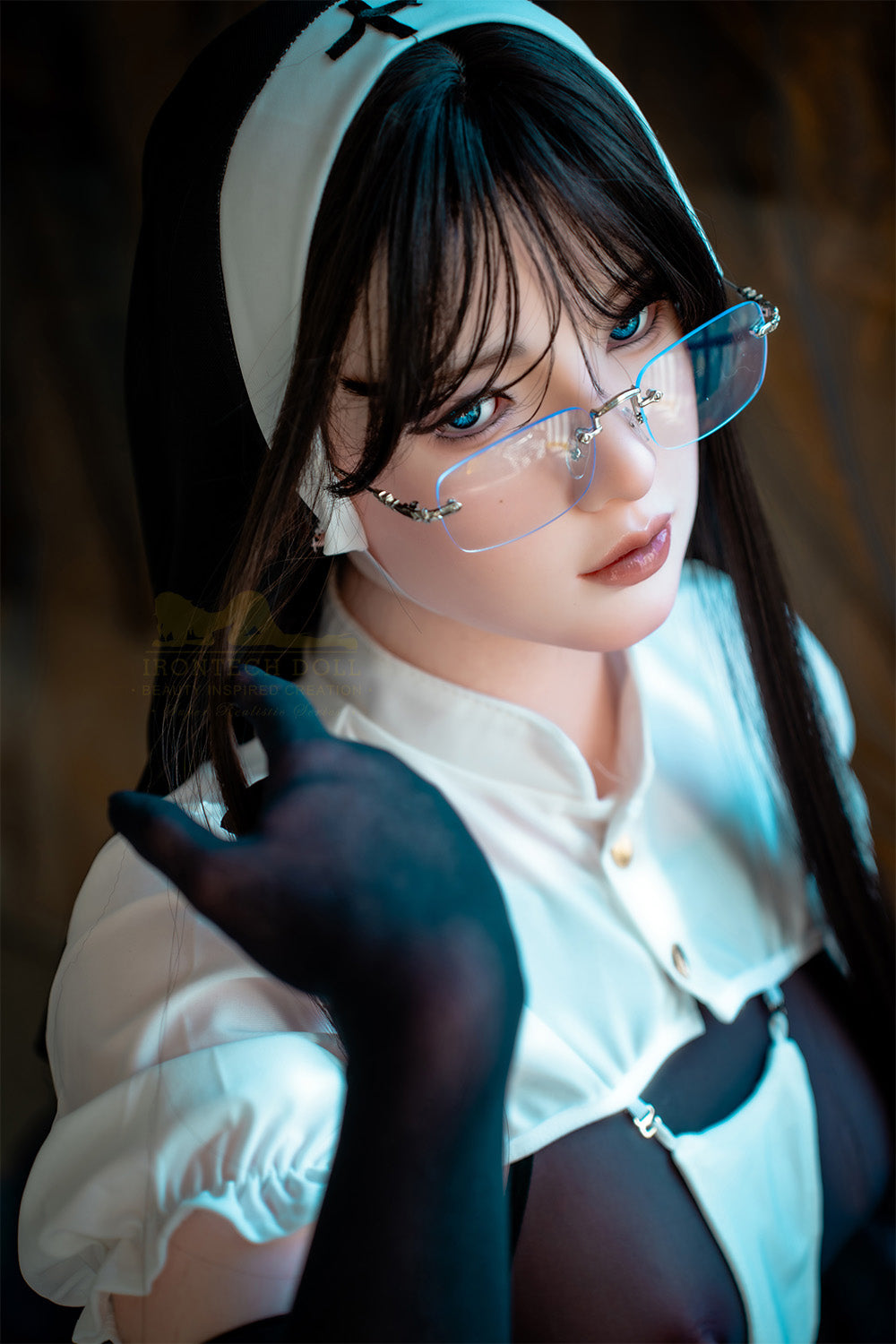 Irontechdoll Logan 162cm Full Silicone Small Breasts Real-life Asian Sex Doll For Sale NO.1066