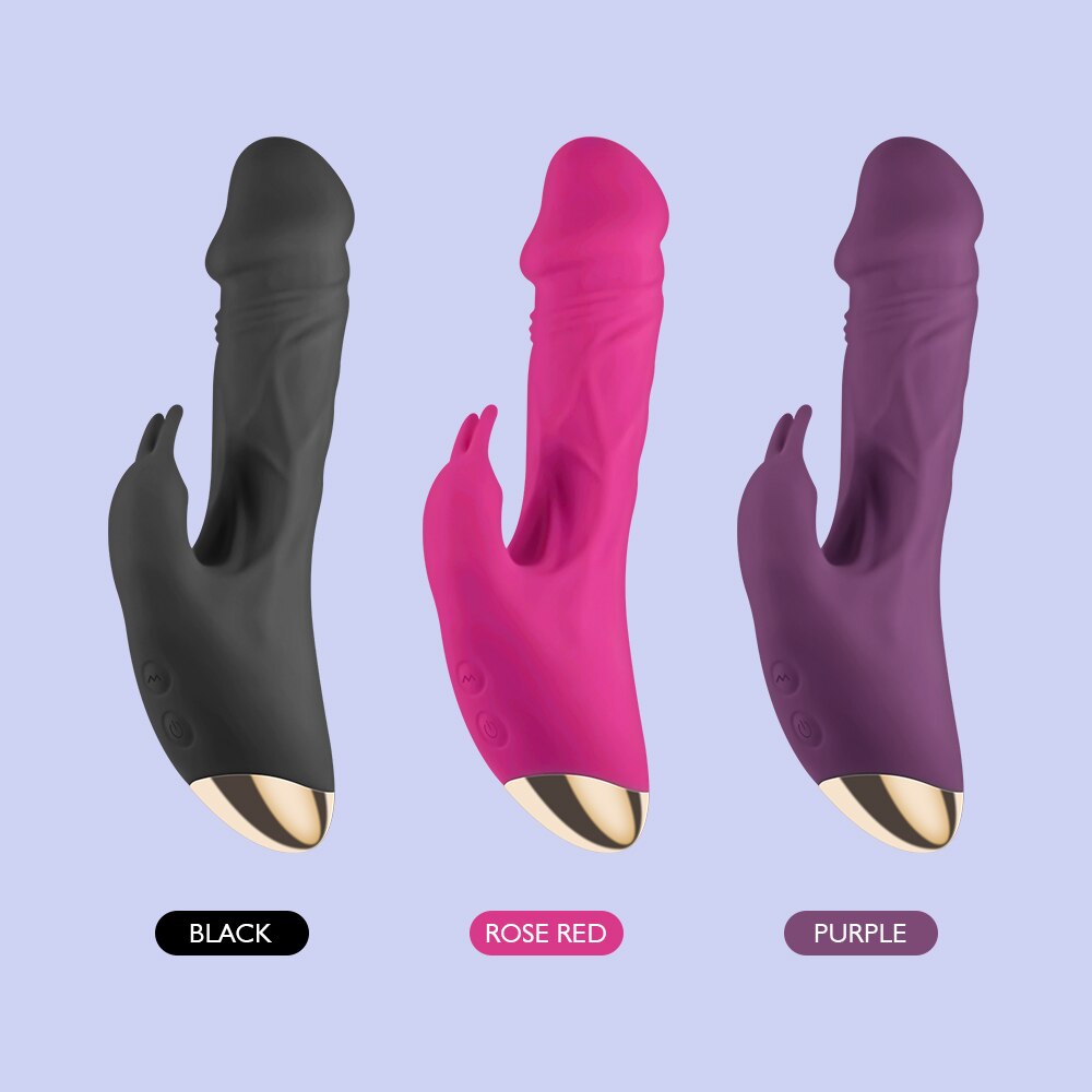 7 Speed Vibrator ช่องคลอดหญิง Ejaculation นวด G -Spot Vibrator Clitoris กำจัดกระตุ้นผู้หญิงสำเร็จความใคร่ของเล่น