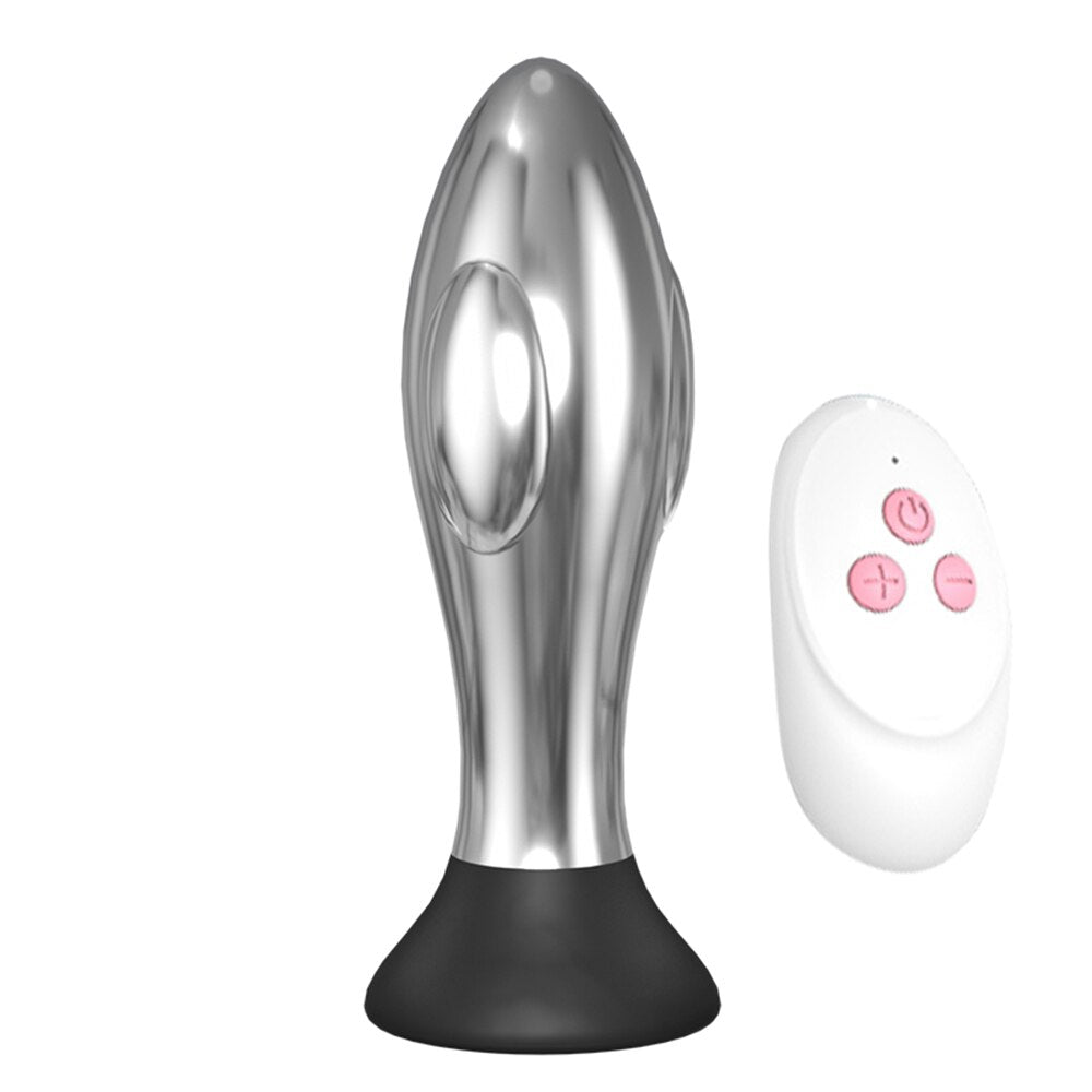 Anal Butt Plug Prostate Massager รีโมทคอนโทรลไร้สายสวมใส่ Vibrating Anal Plug เซ็กซ์ทอยสำหรับผู้หญิงผู้ชายเกย์