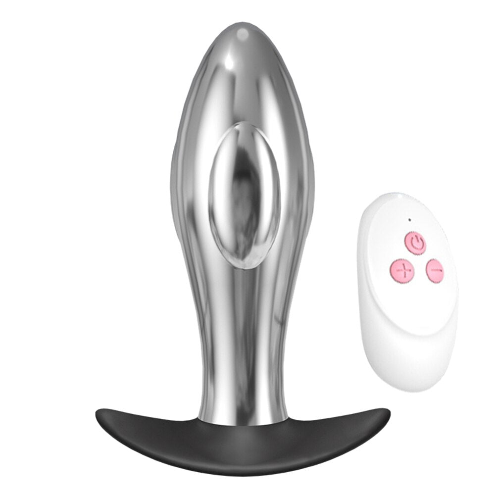 Anal Butt Plug Prostate Massager รีโมทคอนโทรลไร้สายสวมใส่ Vibrating Anal Plug เซ็กซ์ทอยสำหรับผู้หญิงผู้ชายเกย์