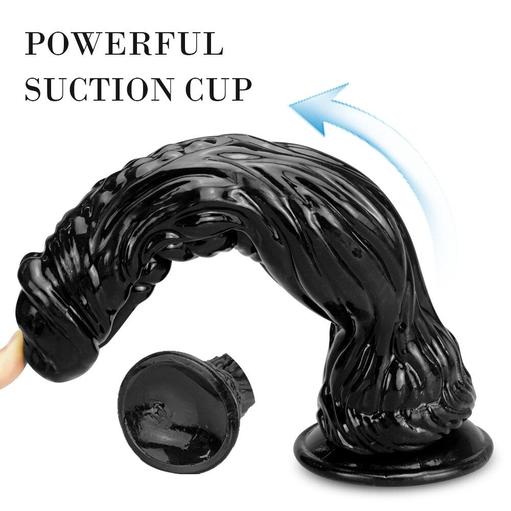 ม้า Anal Dildos ประดิษฐ์อวัยวะเพศชาย Cock กับถ้วยดูด G-Spot Dildofor ผู้หญิง Anal ของเล่น Sextoy Femme ผู้ใหญ่เซ็กซ์ทอยสำหรับสตรี