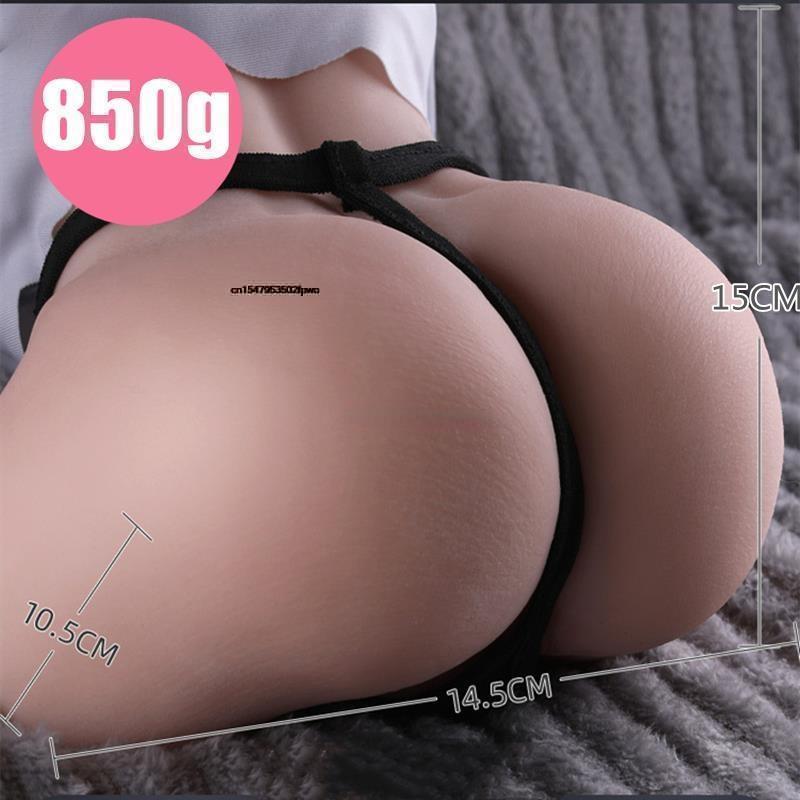 ที่สมจริงช่องคลอด Anal หีตูดชาย Masturbator Stroker เพศตุ๊กตาอวบ Butt 2หลุมของเล่นสำหรับชายผู้ใหญ่