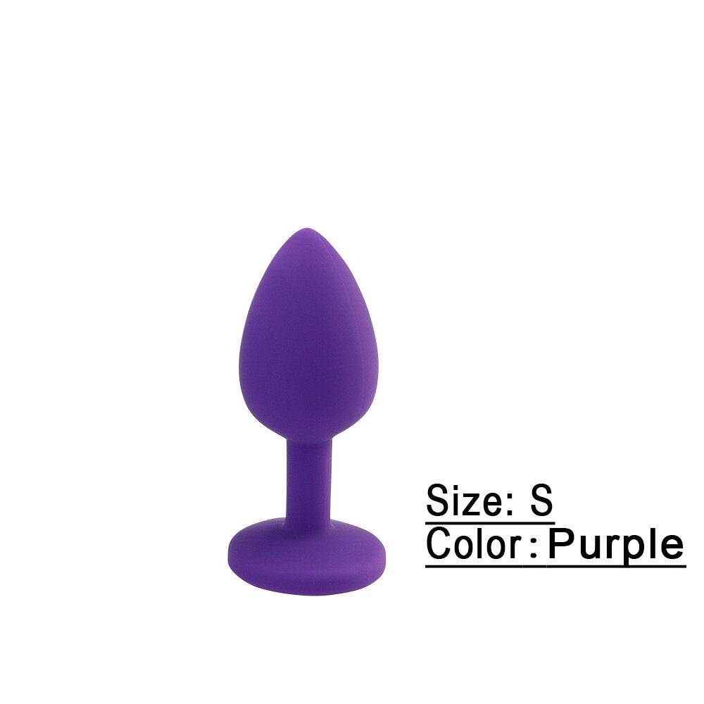 Anal Plug Sex Toys Silicone Butt Plug Dildo Vibrator Women/Men Anal Toys Intimate Goods Sex Toys for Women Gay Butt Plug