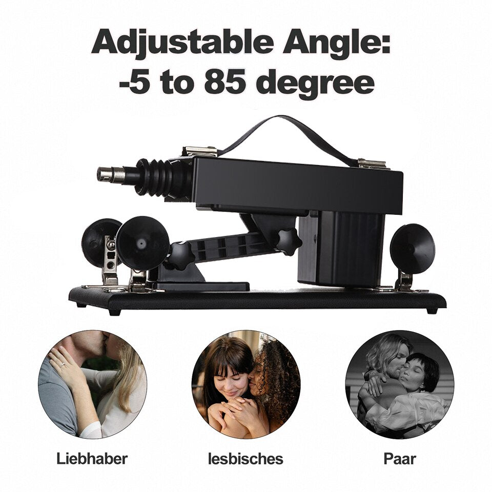 BUXP 3XLR เครื่องปืนอัตโนมัติ Masturbation Quiet Love เครื่อง Stronger Vibrator สำหรับสตรีและผู้ชายปลอดภัย Confidential Packe