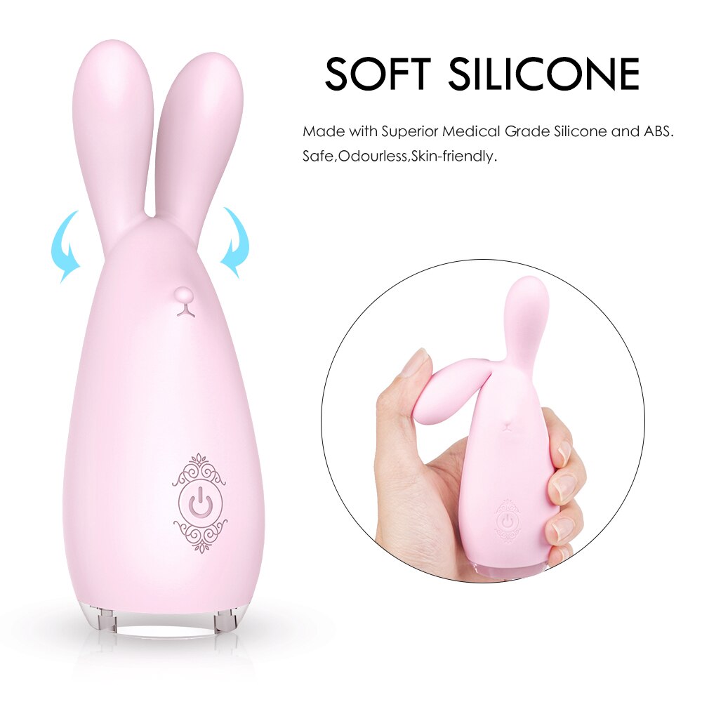 กระต่าย Clitoral Stimulator Vibrators สำหรับผู้หญิงช่องคลอด Clit Massager สำหรับหัวนมอมควยหญิง Masturbation Sex ของเล่นสำหรับผู้ใหญ่