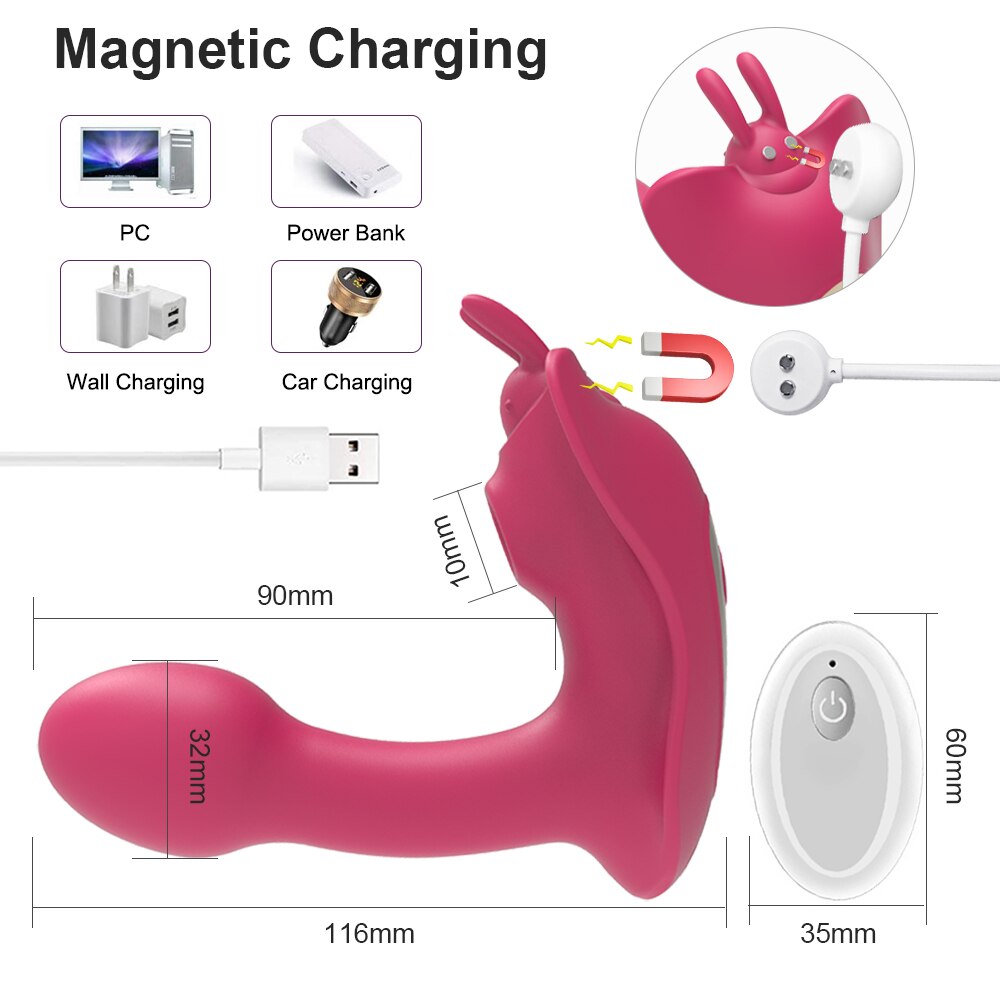 Clitoral Sucking Vibrator หญิงรีโมทคอนโทรล Clit Sucker Clitoris Stimulator จริง Dildo สั่นเซ็กซ์ทอยสำหรับผู้หญิงผู้ใหญ่18