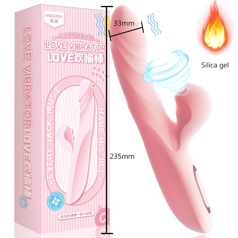 หญิง Clitoral Vibrator เซ็กซ์ทอย Clitoris ดูดกระตุ้น Vibrator G-Spot Climax Thrust การสั่นสะเทือน Clit Sucker เซ็กซ์ทอย UYO