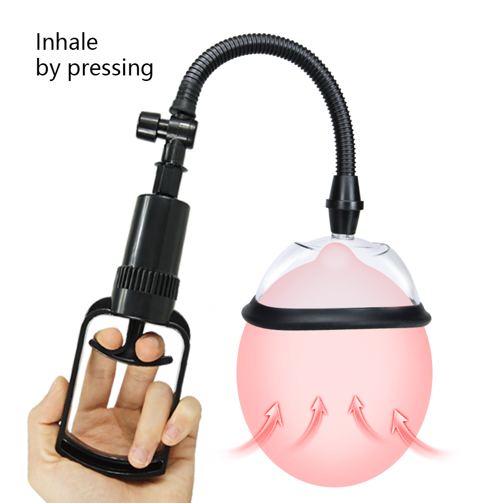 คู่มือหัวนมหน้าอกช่องคลอด Clitoris Sucker หีปั๊ม Clitoris Stimulator หญิง Masturbation เซ็กซ์ทอยสำหรับ18 +