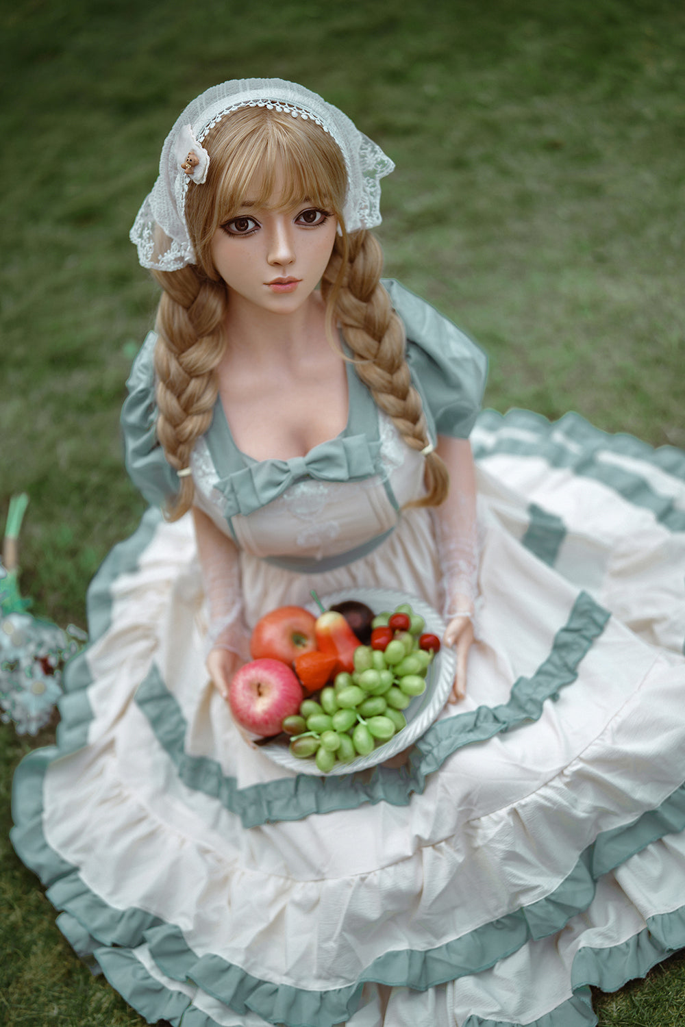 Thailand/Ang Thong Province Stock - Kindra 164cm Full Silicone Lovely Lolita Hyper Realistic Sex Doll NO.1044