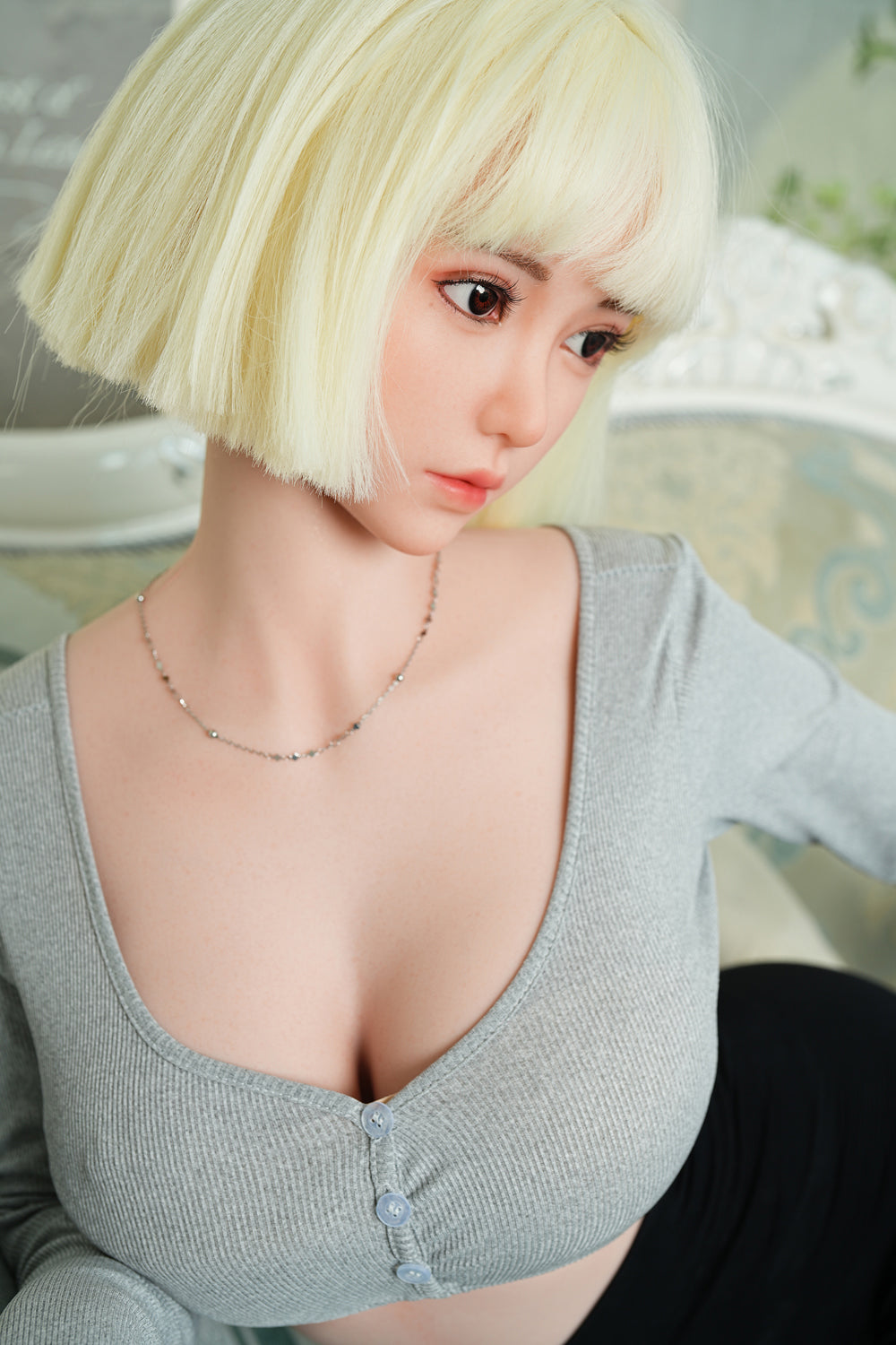 Thailand Stock - Moe 170cm Silicone Head TPE Body Hot Asian Lady Love Doll NO.1081