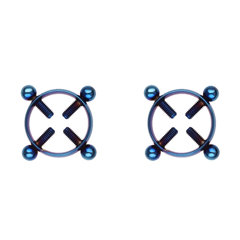 Eroticos Adult Games for Women Stainless Steel Round Non Piercing Nipple Clamps Sex Toys for Couples BDSM Bondage Slave Sex Shop