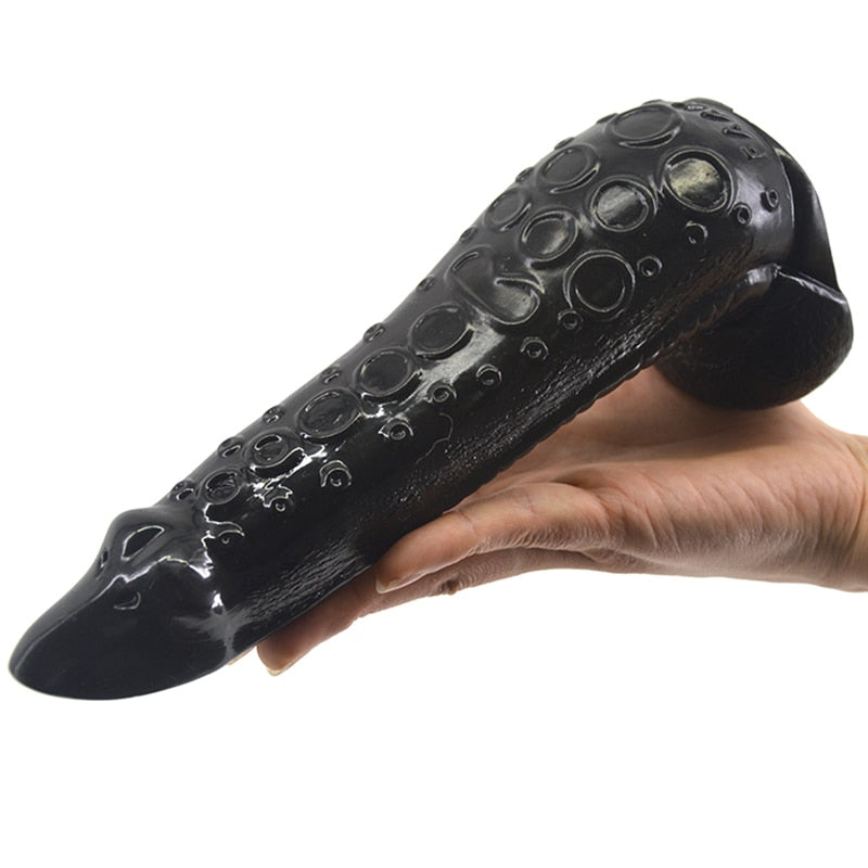 FAAK Healthy PVC Dildo Octopus Butt Plug Massage Anal Toy for Woman Men Orgasm Stimulate Anal Plug Tentacle Dildos Sex Toys