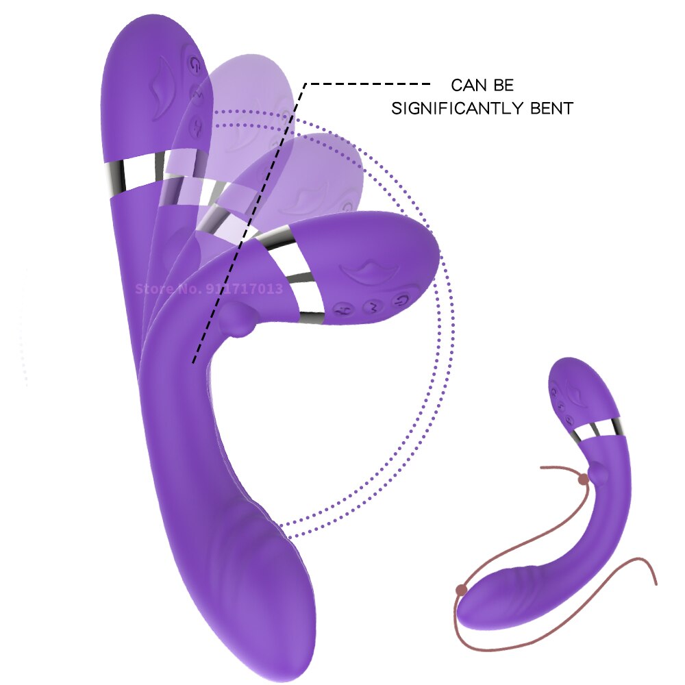 ที่มีประสิทธิภาพ G Spot ช่องคลอด Massager Vibrator สำหรับผู้หญิง Clitoris กระตุ้น Magic Wand ของเล่นผู้ใหญ่18หญิง Masturbator Sex Machine