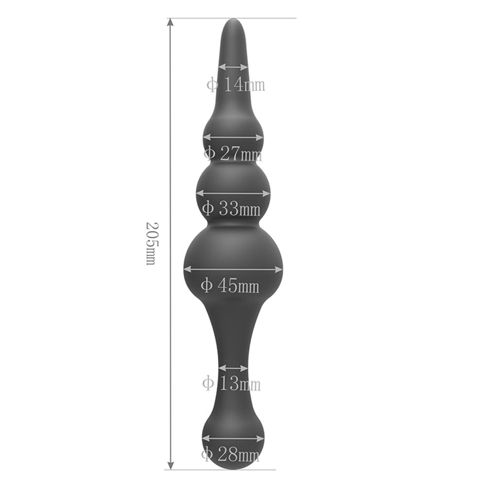 Super Long Anal Bead Butt Plug Female Masturbation Tool Anal Plug G-spot Vagina Stimulator Prostate Massager Sex Toys for Couple