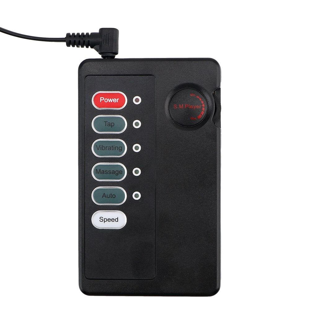 Penis Electro Stimulator Sex Toys for Men Male Masturbation Delay Training Electric Shock Therapy Penis Massage Glans Trainer