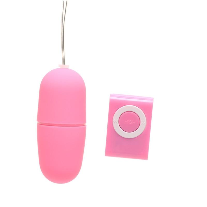 5 Colors Waterproof Portable Wireless  MP3 Vibrators Remote Control Women Vibrating Egg Body Massager Sex Toys for Woman