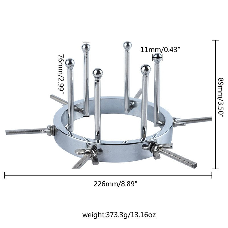 New Vaginal Speculum/Metal Anal Dilator Vaginal Dilator Clip Adjustable Size Anal Plug Adult Sex Toys Female Male Couples