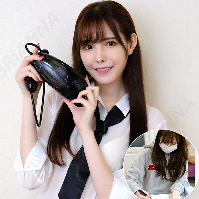 Japanese ชาย Masturbator 18ช่องคลอดดูดชาย Vibrator Ejaculation Exerciser สำเร็จความใคร่คัพเพศของเล่นสำหรับผู้ชาย Masturbators