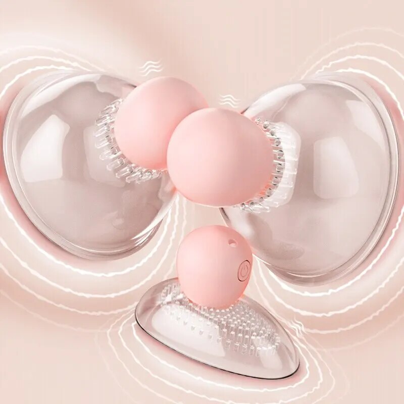 เครื่องสั่นหัวนมที่นวดเต้านมขยายขนาดหน้าอกสำหรับผู้หญิงเซ็กซ์ทอยผู้ใหญ่แบบชาร์จไฟได้นวดหน้าอกแบบปณิธาน