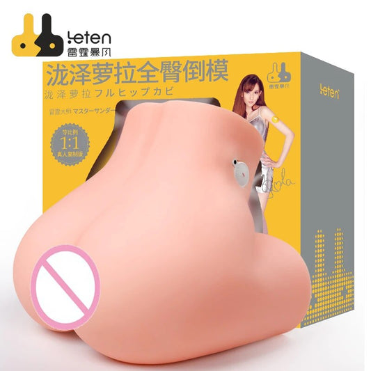 Leten 10.5Kg ทั้ง Hip แม่พิมพ์ Masturbating ของเล่นหีเซ็กซ์ทอยสำหรับชาย.AV Star Takizawa Rola 'S เร้าอารมณ์ Butt หลงใหล Anal & ช่องคลอด
