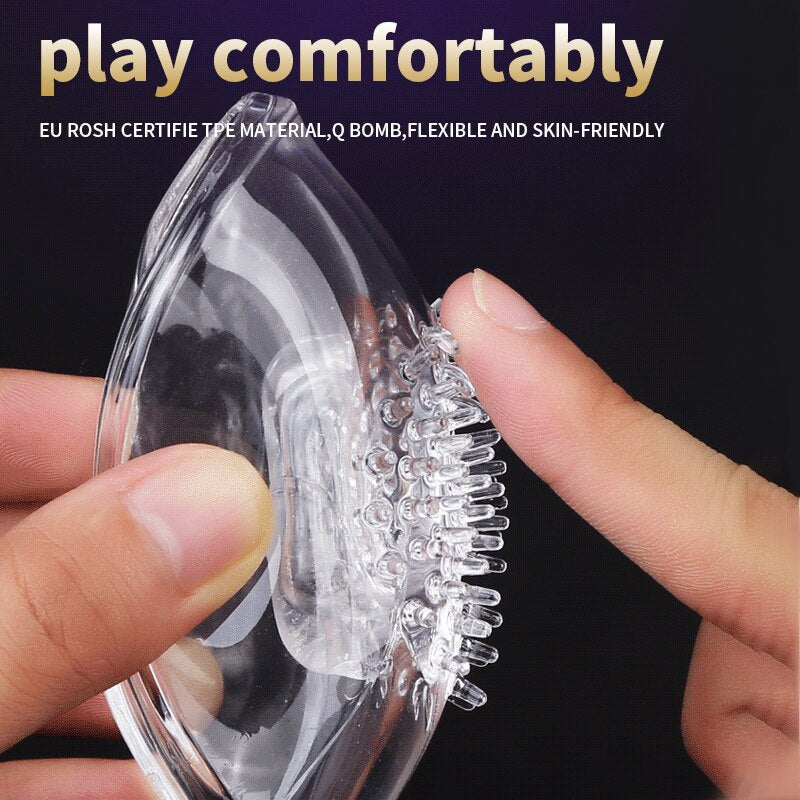 Leten Breast Pump Sex Toys for Women Nipple Sucker Strecher Massager Remote Control Vibrators 10 Vibrating Mode Sucking Licking