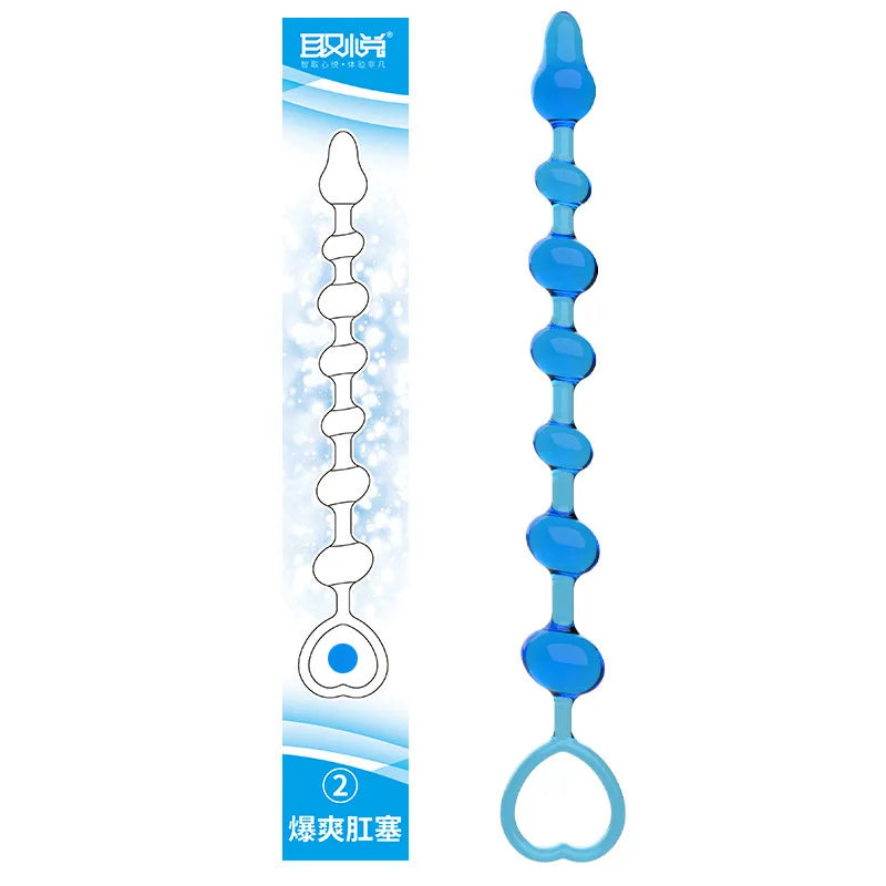 Liquid Silicone Beads Anal Expansion Backyard Speculum Pulls Ass Massage Anus G-spot Erotic Expander Unisex Flirt Training Game
