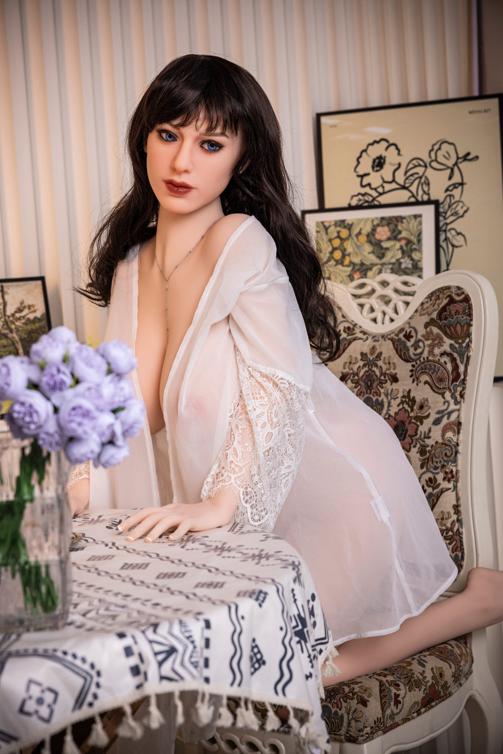 Thailand Stock -  Kyra 158cm Head TPE Full Size Big Boobs Mature Sex Doll For Men NO.1089