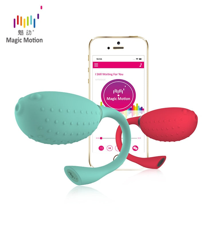 Magic Motion Smart Sex Toy Remote Control Vibrator G-spot Clitoris Fugu APP Vibrating Ball Flamingo Vagina Massager for Woman