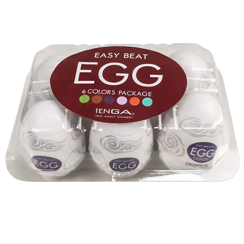Masturbation TENGA Eggs Male Masturbator Realistic Vagina Pussy Adults G-spot Sexy Toy Stimulating Dick Massager Sex Shop