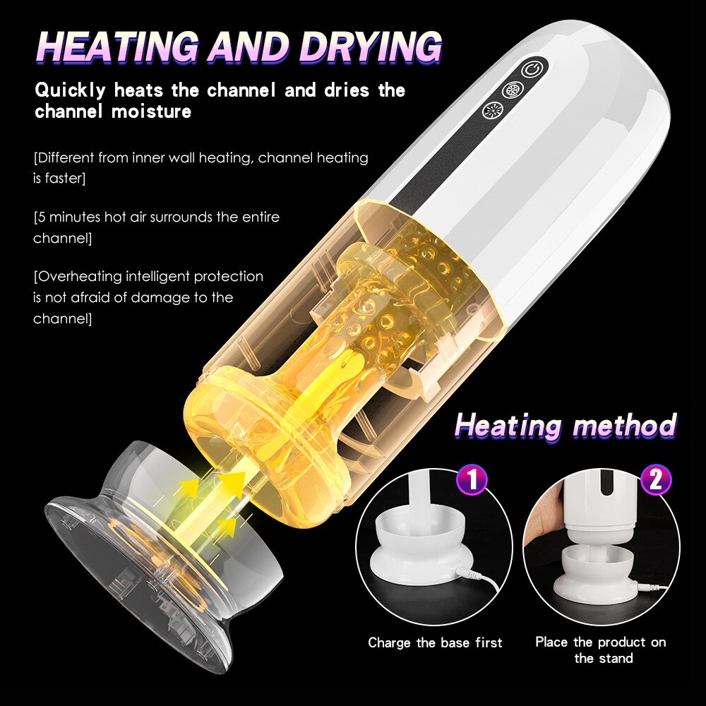 อัตโนมัติใส่ชาย Masturbator ถ้วยดูดซิลิโคนที่สมจริงช่องคลอด Mens หัวเต่า Masturbating Mens ของเล่นเพศผู้ใหญ่