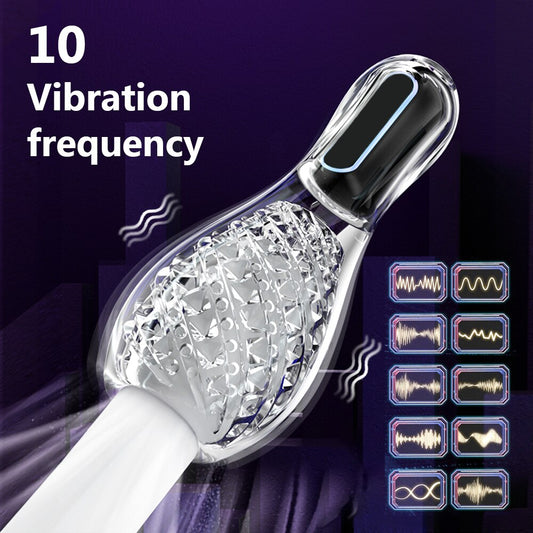 อัตโนมัติดูดชาย Masturbator จริง Oral Sex Glans เทรนเนอร์นวดอวัยวะเพศชาย Cock ขยาย Glans Vibrator เซ็กซ์ทอยสำหรับชาย