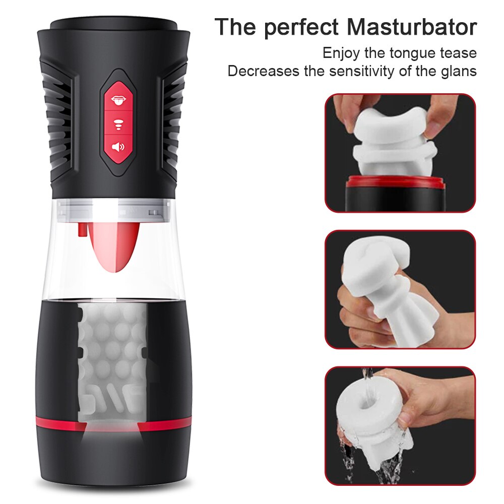 อัตโนมัติอมควยชาย Masturbators สำหรับผู้ชายผู้ใหญ่สินค้า18ดูดเครื่องชายช่องคลอดซิลิโคนตุ๊กตาเซ็กซี่ Masturbation ของเล่น