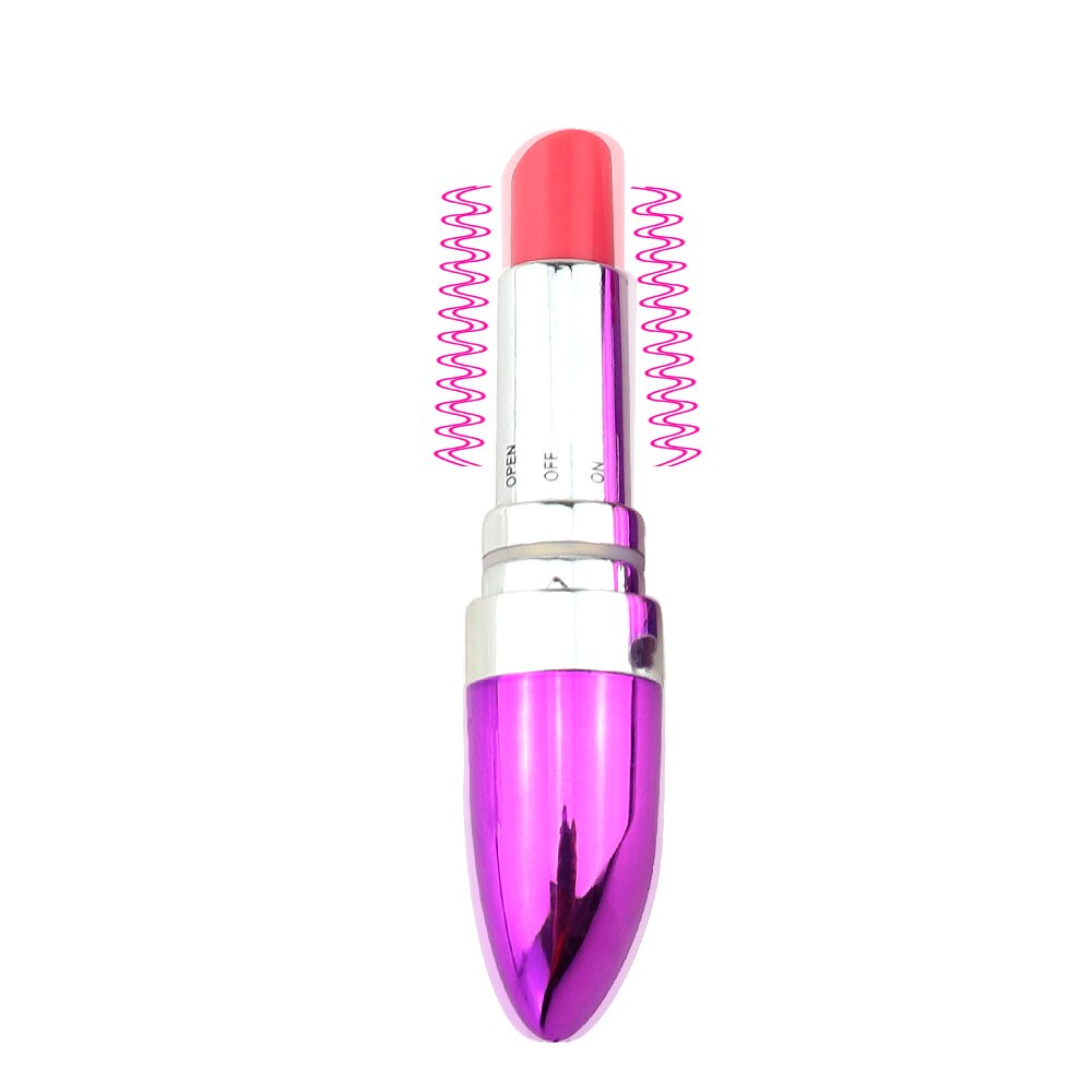 Mini Bullet Vibrator Massager ลิปสติก Dildo Vibrator Clitoris กระตุ้นเร้าอารมณ์ Masturbator ผลิตภัณฑ์สำหรับเพศ Sex Toys สำหรับผู้หญิง