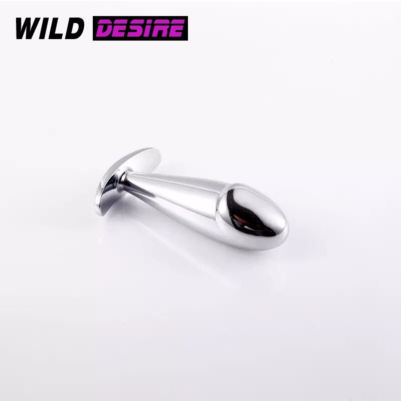 NEW Small Metal Butt Plug Dildo for Beginner Women Men Intimate Goods Strapon Anal Toys Sex Accessories Anal Beads Training 18+