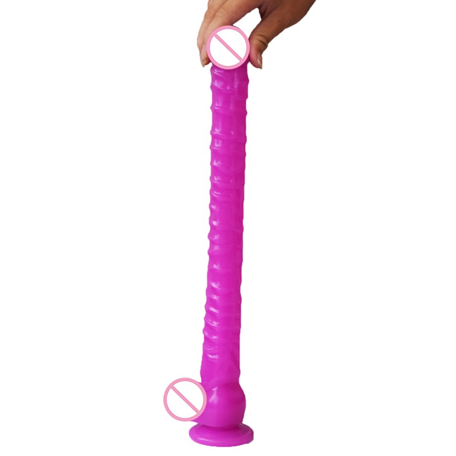 NNSX Super Long Sex Products Dildo Flexible Masturbation G Spot Stimulation 41CM Ass Plug Adult Toy for Woman Big Booty Sex Toy