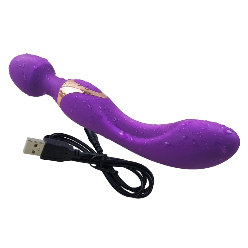 New AV Magic Wand G Spot Massager. USB Charge Big Stick Vibrators for Women Female Sexy Clit Vibrator Adult Sex Toys for Woman